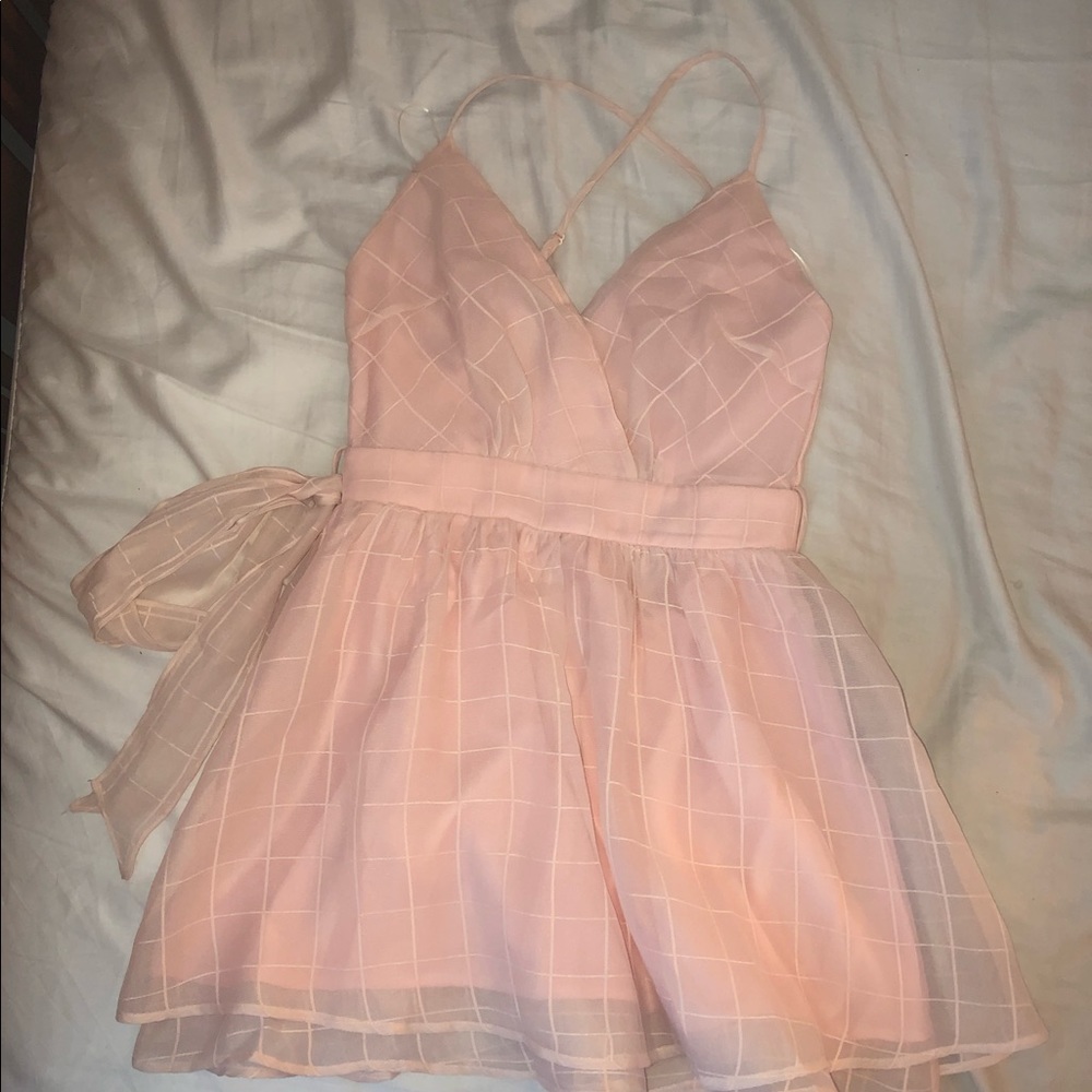 Forever21 Backless Pink Dress
